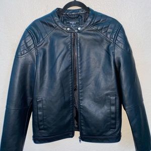 Leather Jacket from Forever21 (Size Large)